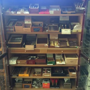 Great selection of cigars at great prices!
