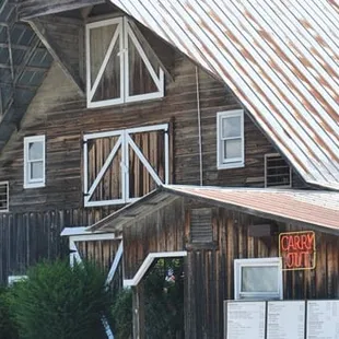 The barn during the day!
