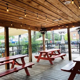 Patio is open for dining