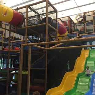 Part of indoor playground