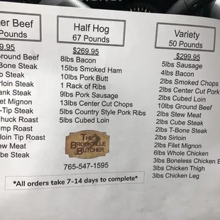 Brookville Butcher