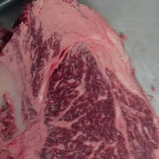 Well marbled steaks