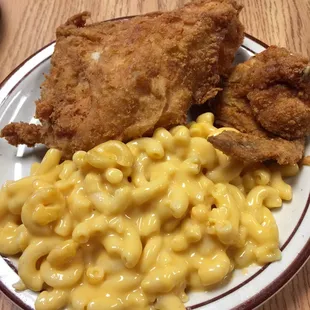 Fried chicken they are famous for!