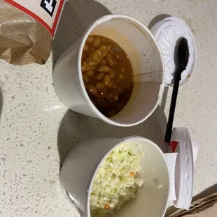 Big cup, small portions!