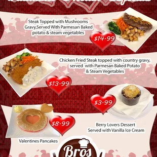 VELENTINE&apos;S MENÚ