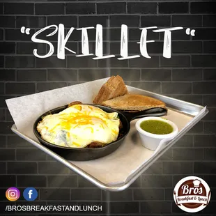The Famous Skillet! Bros Receipt!!