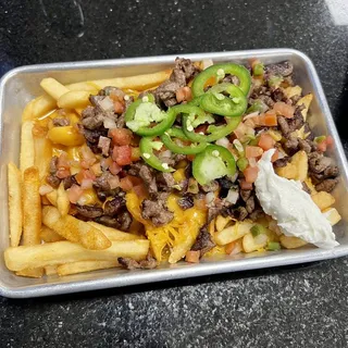 Asada Fries Lunch