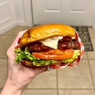 Hawaiian burger