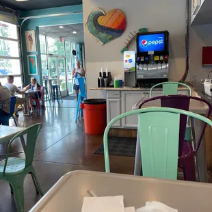 Dining room &amp; bar seating