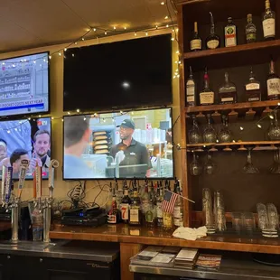 tvs on the wall