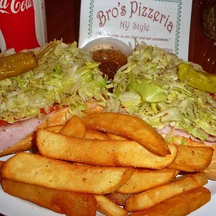Bro&apos;s Italian Sub! I&apos;ve eaten 100 of these over the years.