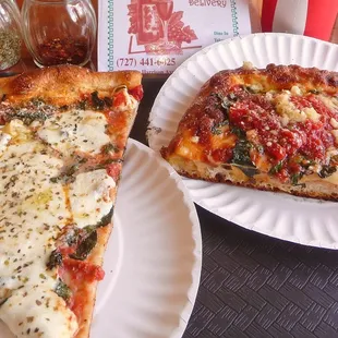 Bro&apos;s Margarita Pizza.