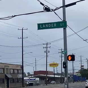 the intersection of lander street and lander street