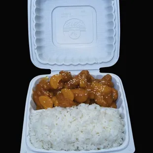 Orange chicken