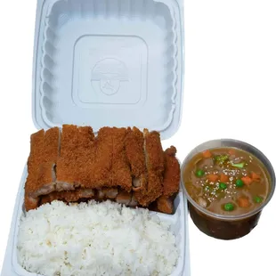 Chicken catzu curry