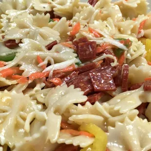 Bowtie pasta salad