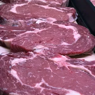 Fresh cut steaks. Can order any thickness!!