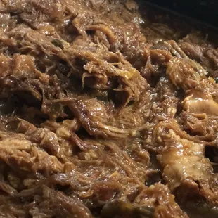 Our own Jalapeño Peach Pulled Pork!!! Made with our own Peach Bbq sauce!!