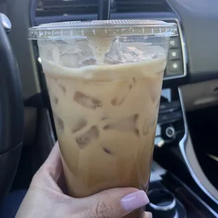 Iced Caramel Latte
