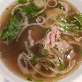 Pho Rare Steak & Brisket