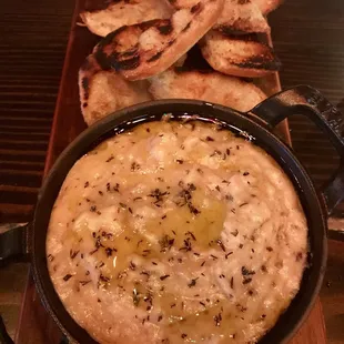 Fish spread with potatoes