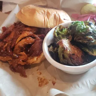 BBQ Pulled Chicken Sandwich