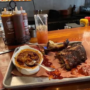 A half drank Bloody Mary with Kettle One.