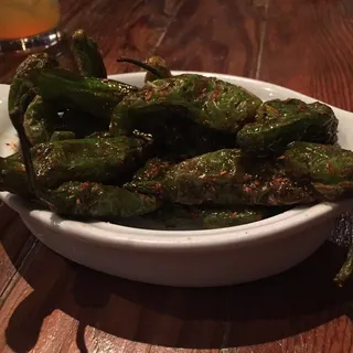 Blistered Shishito Peppers