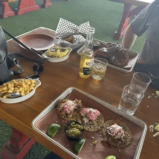 Three PORK "CARNITAS" TACOS