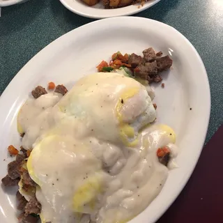 Gravy Benedict