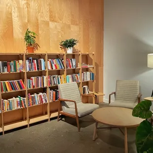 Two of these nook areas for a diff vibe inside