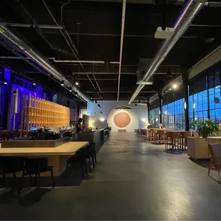 Inside, pretty empty on a Wed night, but folks were on the porch mostly