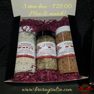 Mix and match gift boxes!