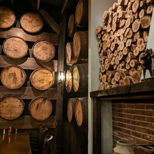 Cask room - ambiance is great!