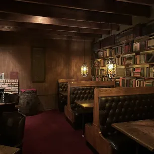 the interior of the restaurant