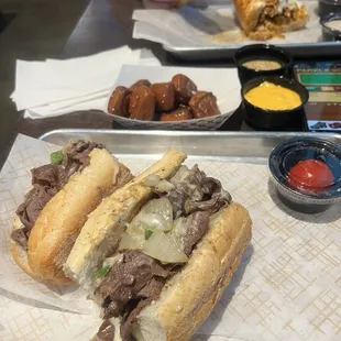 Cheesesteak sandwich