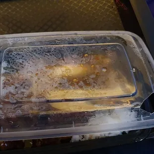 ventilation on a fried dish shows care and concern for food quality!