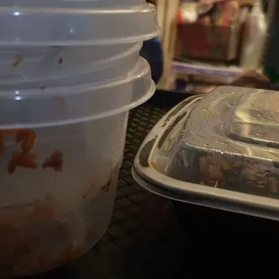 the fact that he ate all the fried rice despite the carrots and peas tells me he loved it