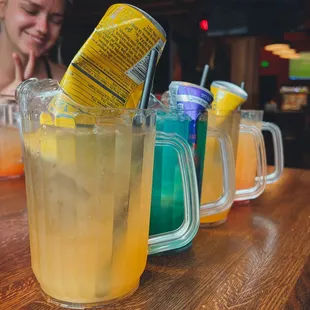 a woman sitting at a bar