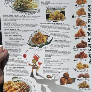 Menu as of June 8, 2022