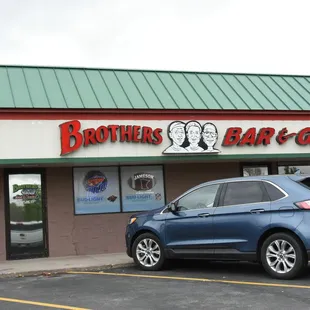 sushi and sashimi, outside