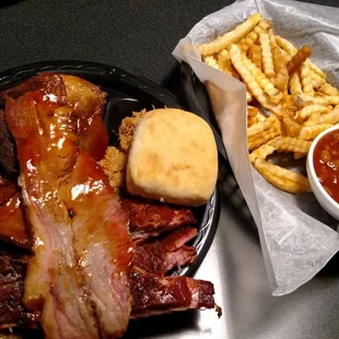 bbq ribs, ribs, food