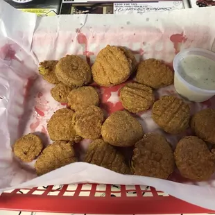 Fried pickles