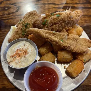 Catfish bites appetizer