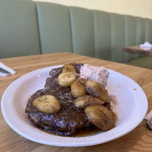 Bananas Foster French Toast