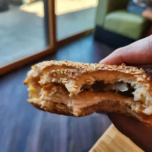 Lame fried chicken sandwich