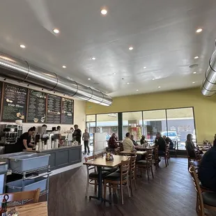 Plenty of inside and outside seating