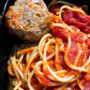 Kids Spaghetti with 1 Meatball