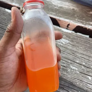 Best Orange drink I ever had.