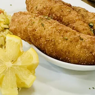 a plate of food